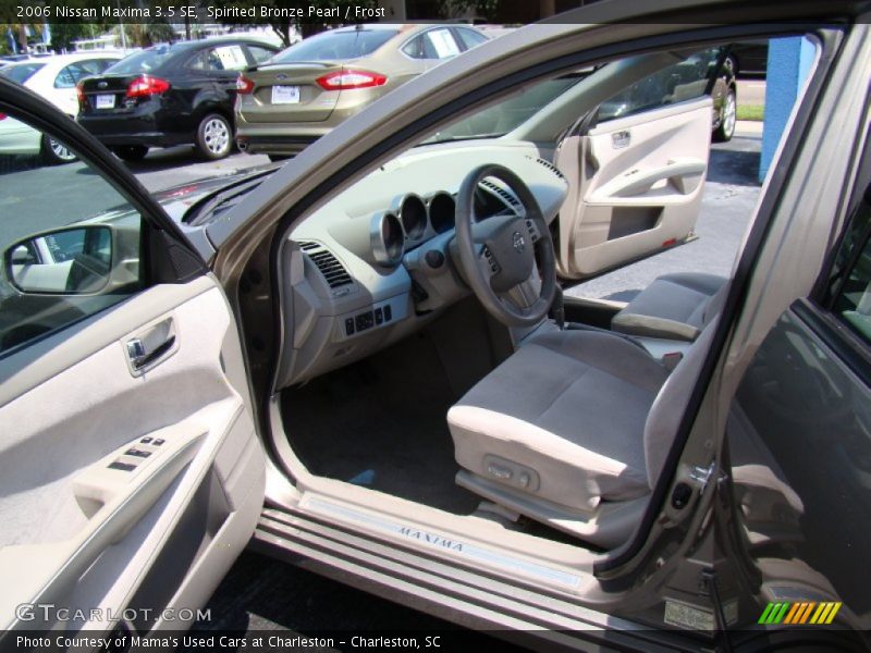 Spirited Bronze Pearl / Frost 2006 Nissan Maxima 3.5 SE