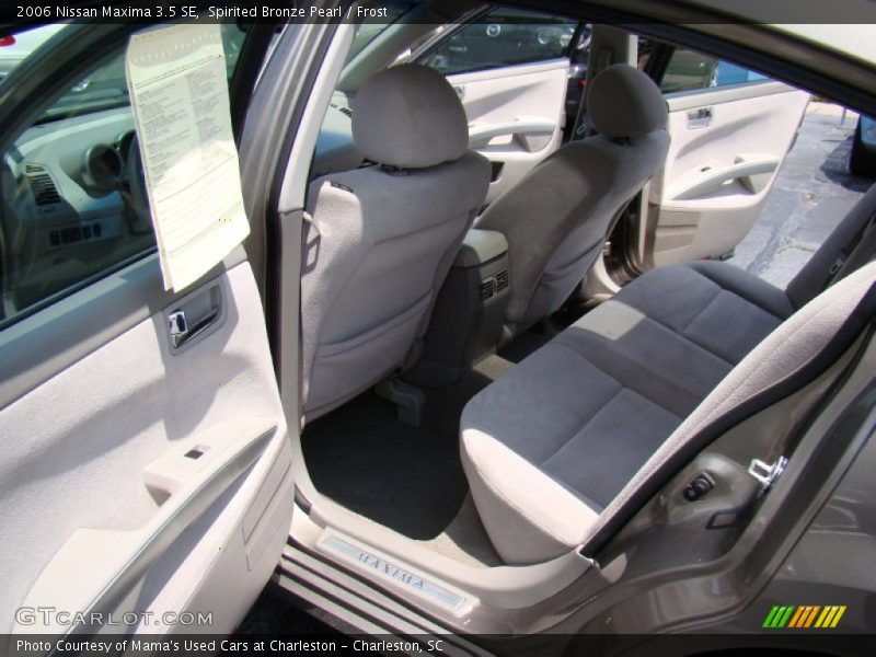 Spirited Bronze Pearl / Frost 2006 Nissan Maxima 3.5 SE