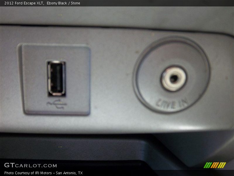 Ebony Black / Stone 2012 Ford Escape XLT