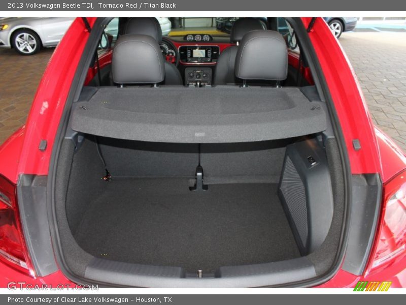 Tornado Red / Titan Black 2013 Volkswagen Beetle TDI