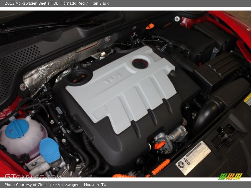 Tornado Red / Titan Black 2013 Volkswagen Beetle TDI