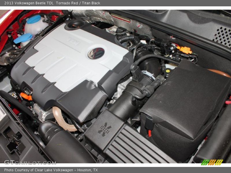 Tornado Red / Titan Black 2013 Volkswagen Beetle TDI
