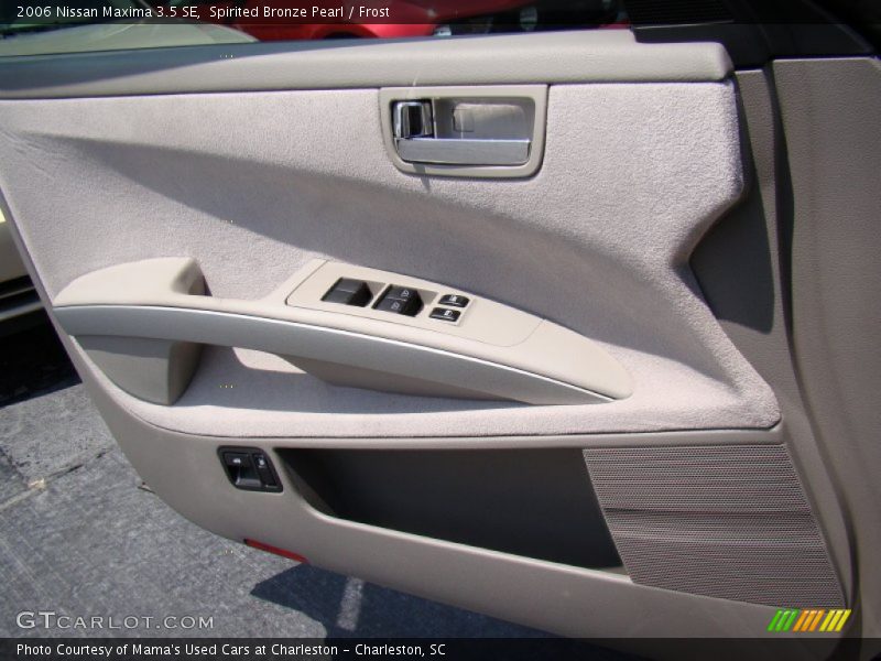 Spirited Bronze Pearl / Frost 2006 Nissan Maxima 3.5 SE