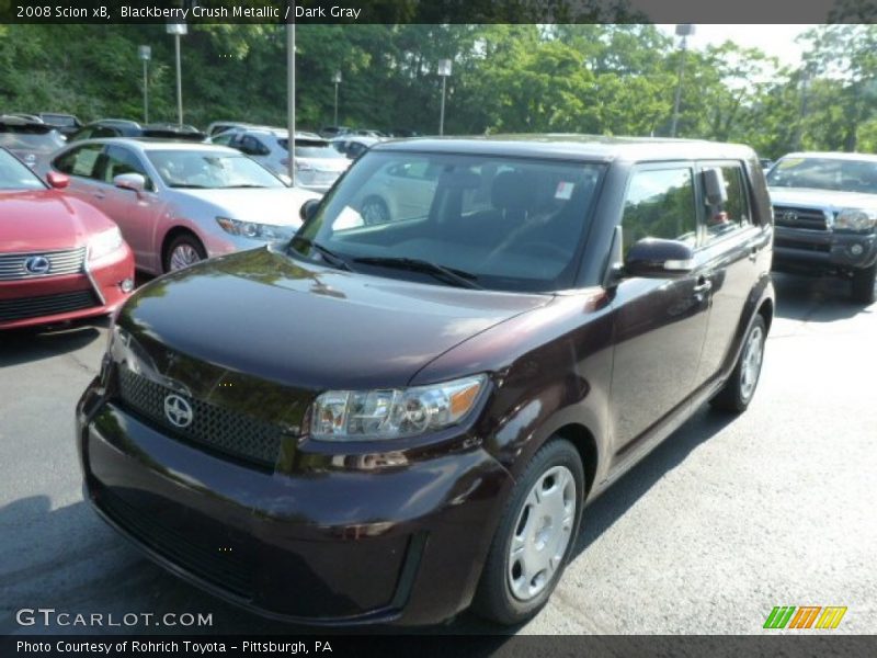 Blackberry Crush Metallic / Dark Gray 2008 Scion xB