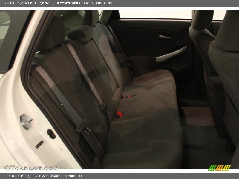 Blizzard White Pearl / Dark Gray 2010 Toyota Prius Hybrid II