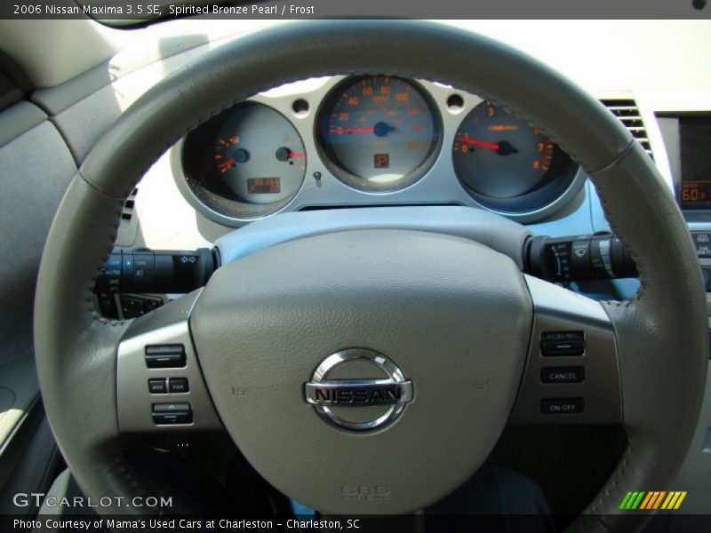 Spirited Bronze Pearl / Frost 2006 Nissan Maxima 3.5 SE