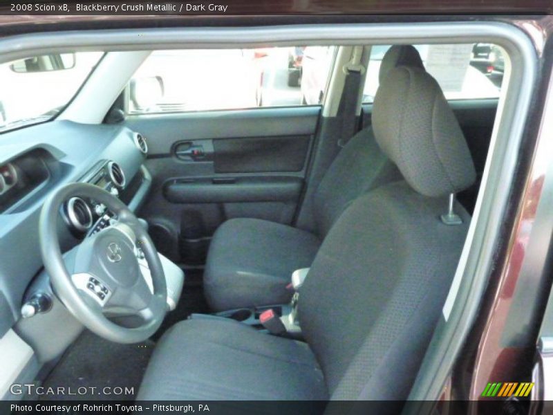 Blackberry Crush Metallic / Dark Gray 2008 Scion xB