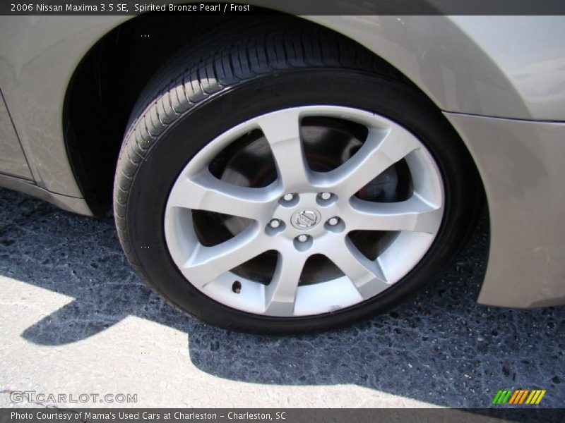 Spirited Bronze Pearl / Frost 2006 Nissan Maxima 3.5 SE