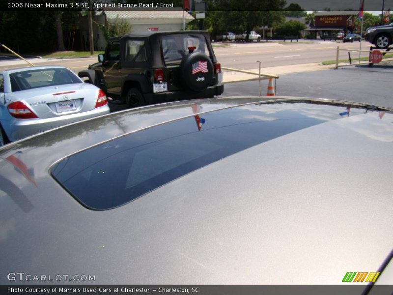 Spirited Bronze Pearl / Frost 2006 Nissan Maxima 3.5 SE