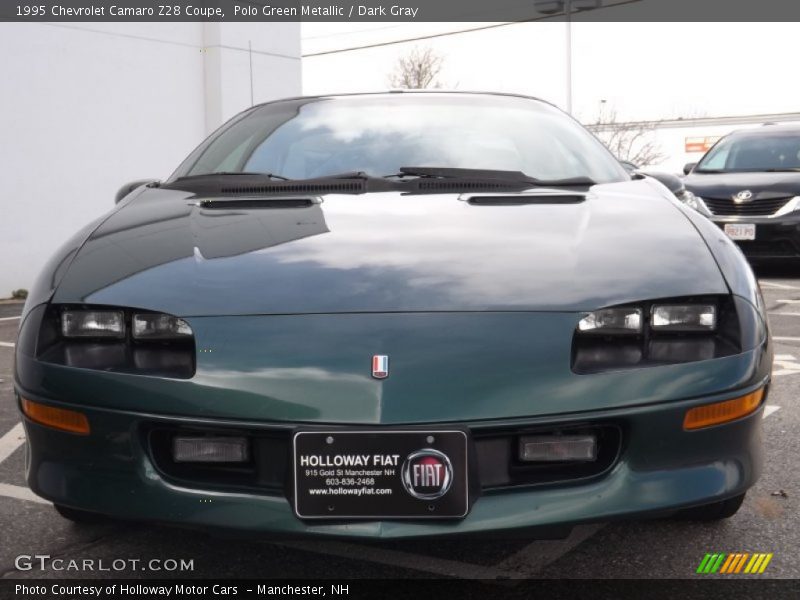 Polo Green Metallic / Dark Gray 1995 Chevrolet Camaro Z28 Coupe