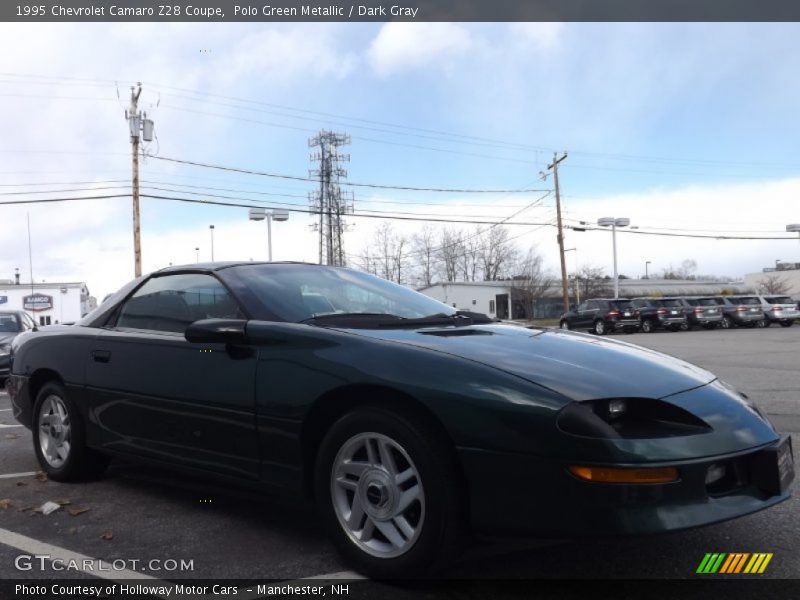 Polo Green Metallic / Dark Gray 1995 Chevrolet Camaro Z28 Coupe