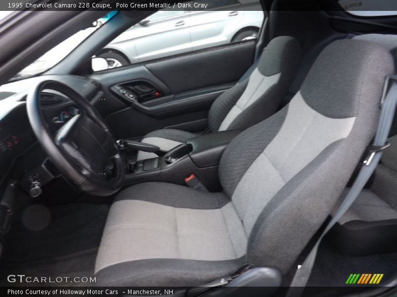 Polo Green Metallic / Dark Gray 1995 Chevrolet Camaro Z28 Coupe
