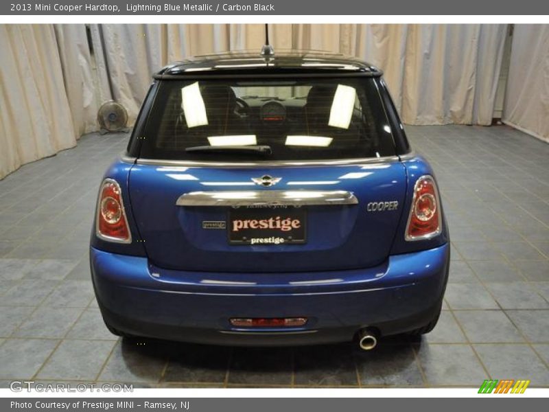 Lightning Blue Metallic / Carbon Black 2013 Mini Cooper Hardtop