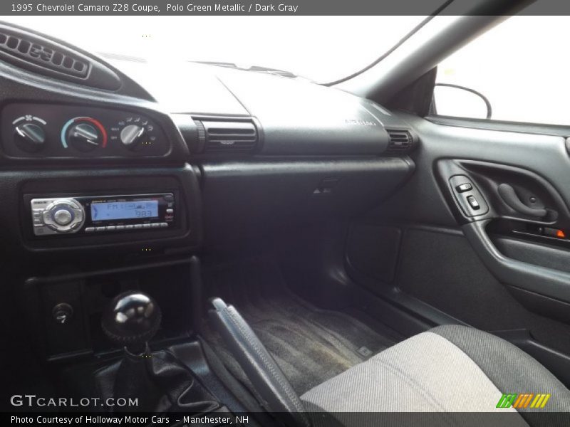 Polo Green Metallic / Dark Gray 1995 Chevrolet Camaro Z28 Coupe