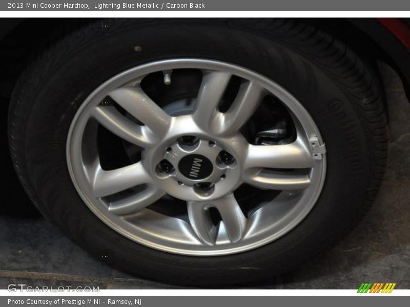 Lightning Blue Metallic / Carbon Black 2013 Mini Cooper Hardtop