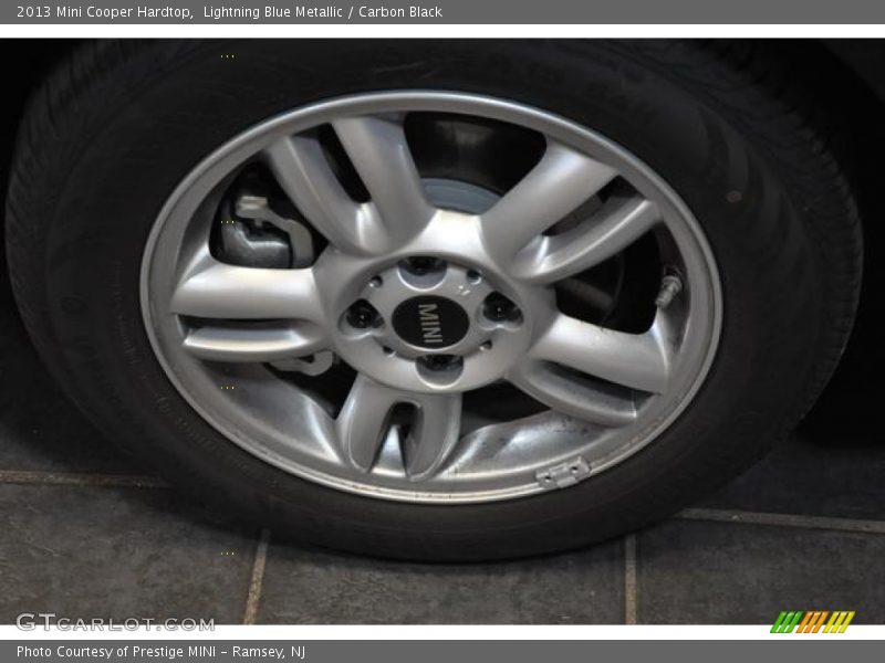Lightning Blue Metallic / Carbon Black 2013 Mini Cooper Hardtop