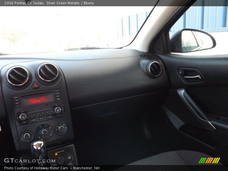 Silver Green Metallic / Ebony 2009 Pontiac G6 Sedan