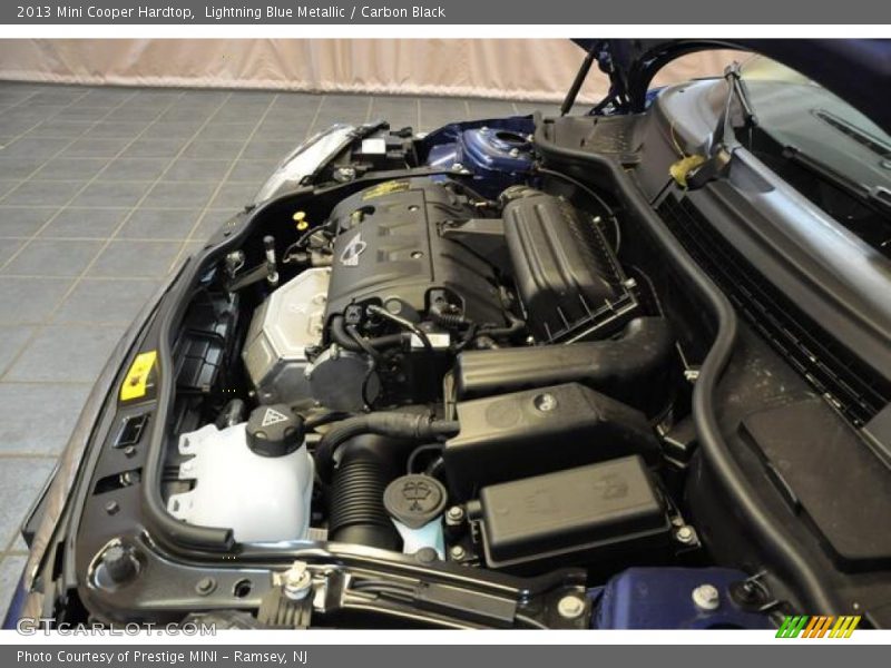 Lightning Blue Metallic / Carbon Black 2013 Mini Cooper Hardtop