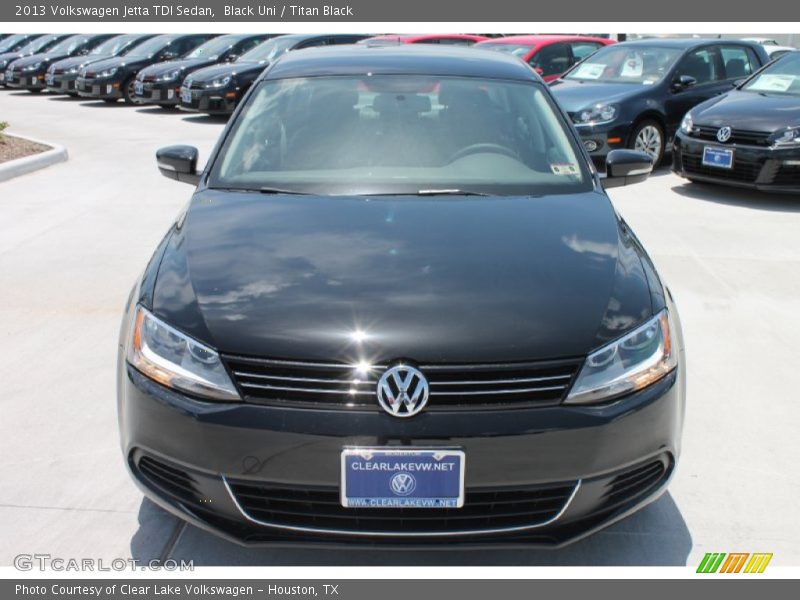 Black Uni / Titan Black 2013 Volkswagen Jetta TDI Sedan