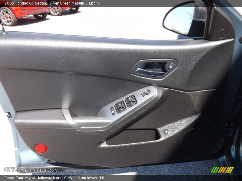 Silver Green Metallic / Ebony 2009 Pontiac G6 Sedan