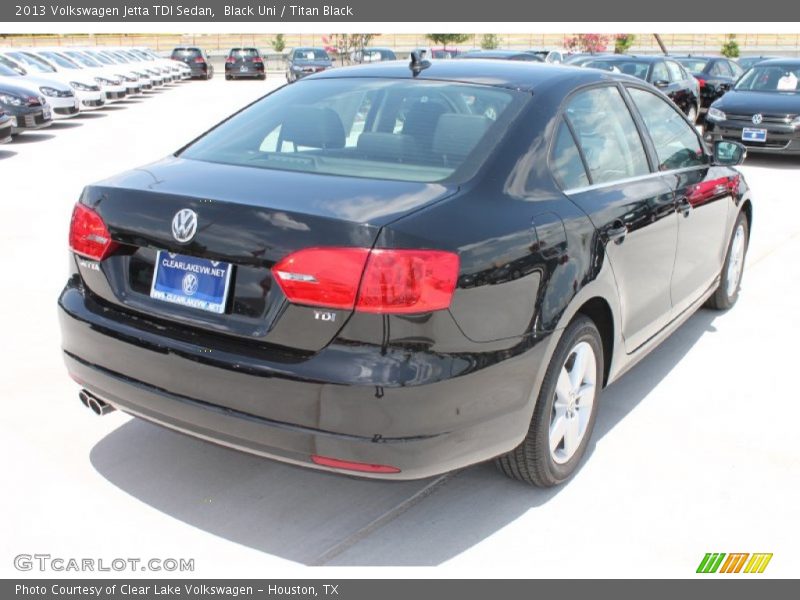 Black Uni / Titan Black 2013 Volkswagen Jetta TDI Sedan