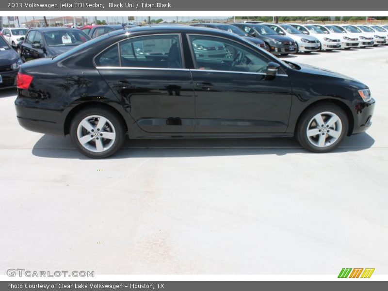 Black Uni / Titan Black 2013 Volkswagen Jetta TDI Sedan