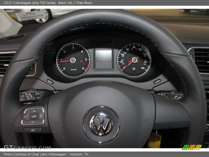 Black Uni / Titan Black 2013 Volkswagen Jetta TDI Sedan