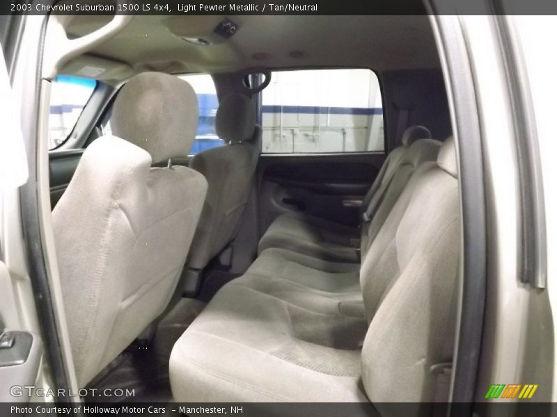 Light Pewter Metallic / Tan/Neutral 2003 Chevrolet Suburban 1500 LS 4x4