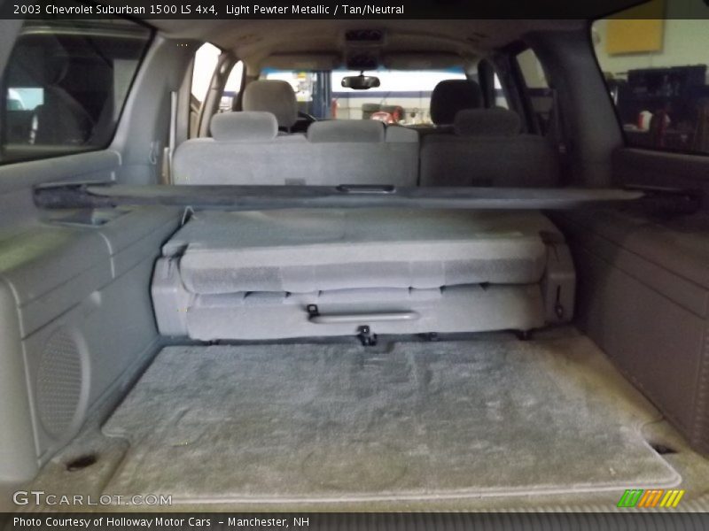 Light Pewter Metallic / Tan/Neutral 2003 Chevrolet Suburban 1500 LS 4x4
