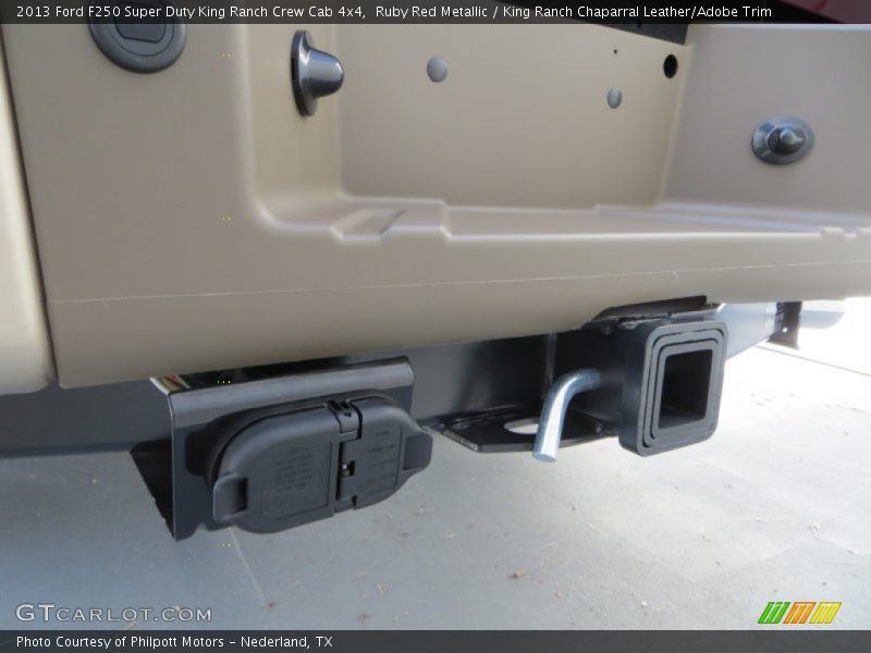 Ruby Red Metallic / King Ranch Chaparral Leather/Adobe Trim 2013 Ford F250 Super Duty King Ranch Crew Cab 4x4