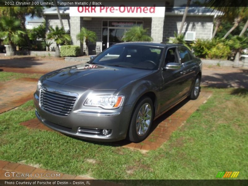 Tungsten Metallic / Black 2012 Chrysler 300 Limited