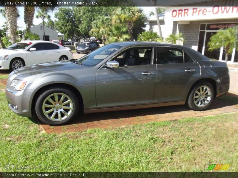 Tungsten Metallic / Black 2012 Chrysler 300 Limited