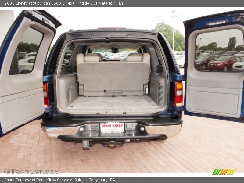 Indigo Blue Metallic / Tan 2001 Chevrolet Suburban 2500 LT 4x4