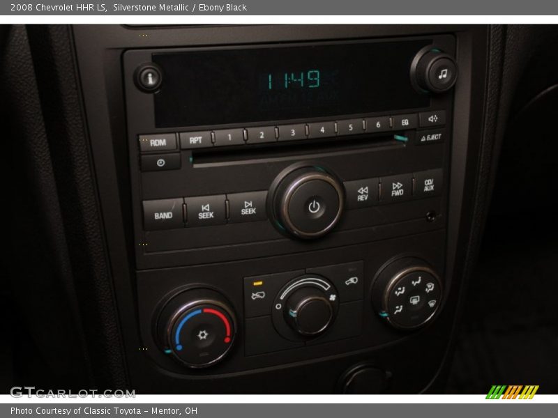 Silverstone Metallic / Ebony Black 2008 Chevrolet HHR LS