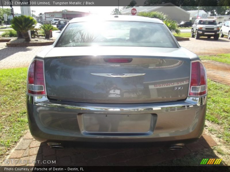 Tungsten Metallic / Black 2012 Chrysler 300 Limited