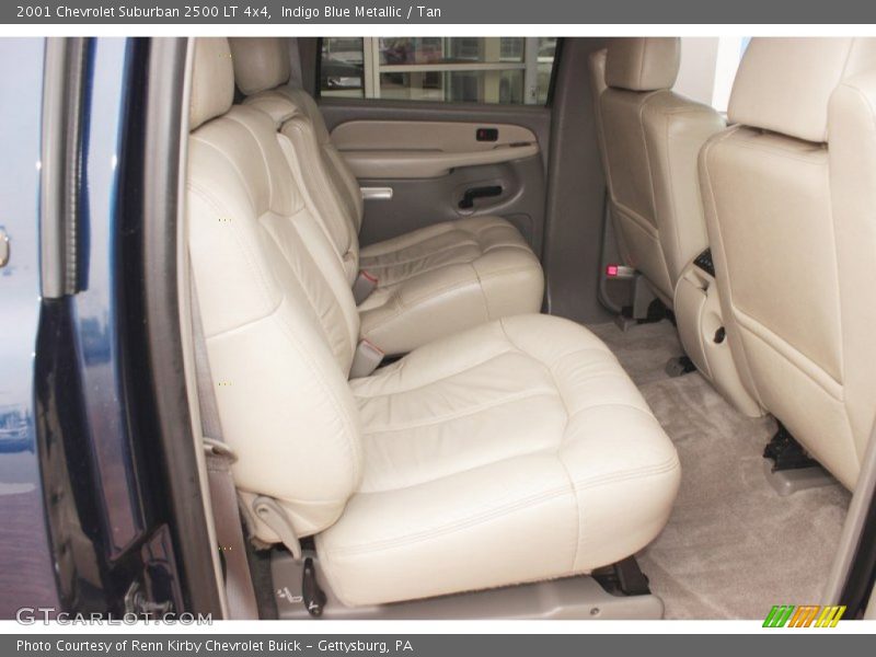 Indigo Blue Metallic / Tan 2001 Chevrolet Suburban 2500 LT 4x4