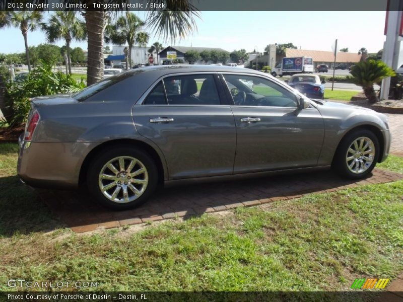 Tungsten Metallic / Black 2012 Chrysler 300 Limited