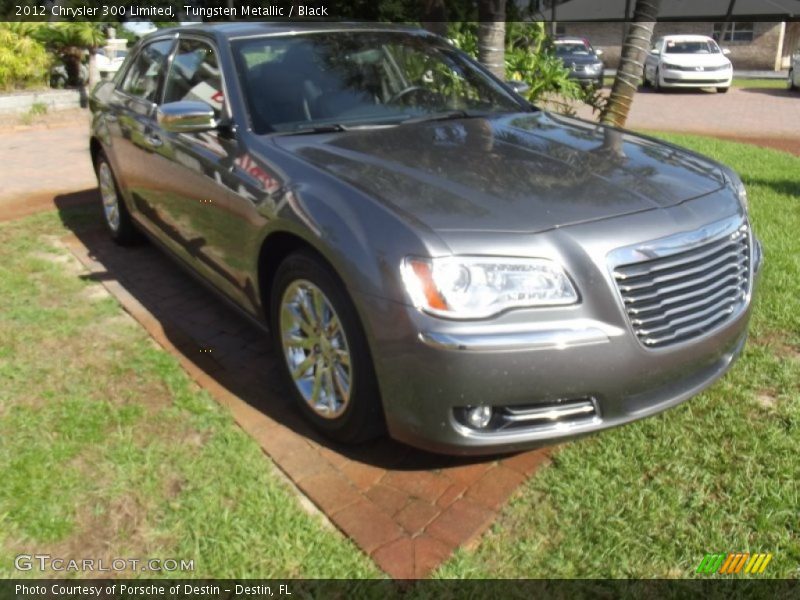 Tungsten Metallic / Black 2012 Chrysler 300 Limited