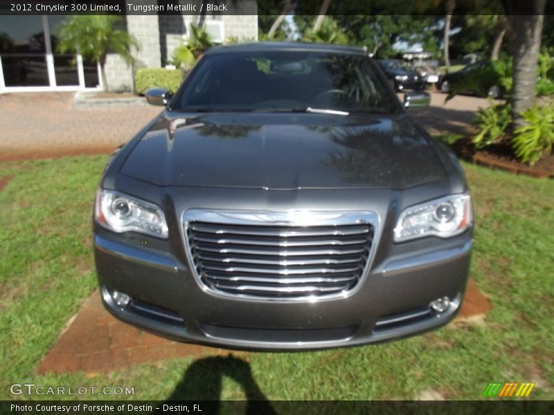 Tungsten Metallic / Black 2012 Chrysler 300 Limited