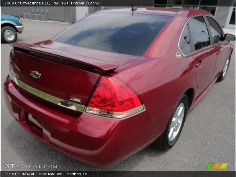 Red Jewel Tintcoat / Ebony 2009 Chevrolet Impala LT