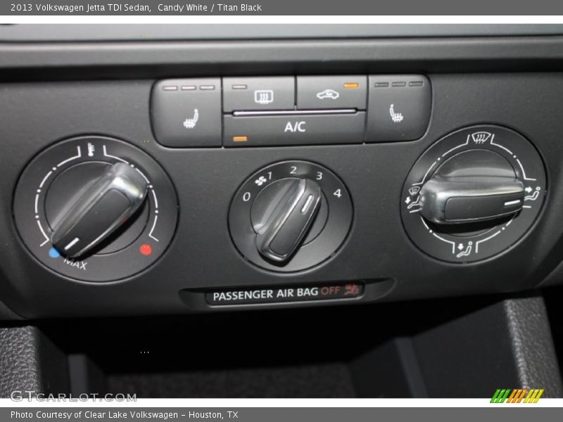Candy White / Titan Black 2013 Volkswagen Jetta TDI Sedan