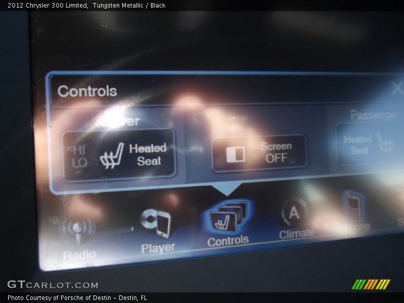 Tungsten Metallic / Black 2012 Chrysler 300 Limited