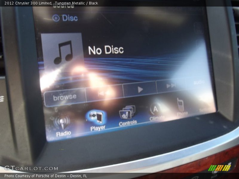 Tungsten Metallic / Black 2012 Chrysler 300 Limited