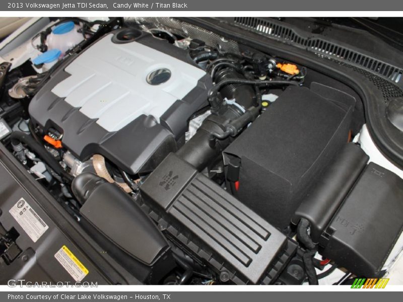 Candy White / Titan Black 2013 Volkswagen Jetta TDI Sedan
