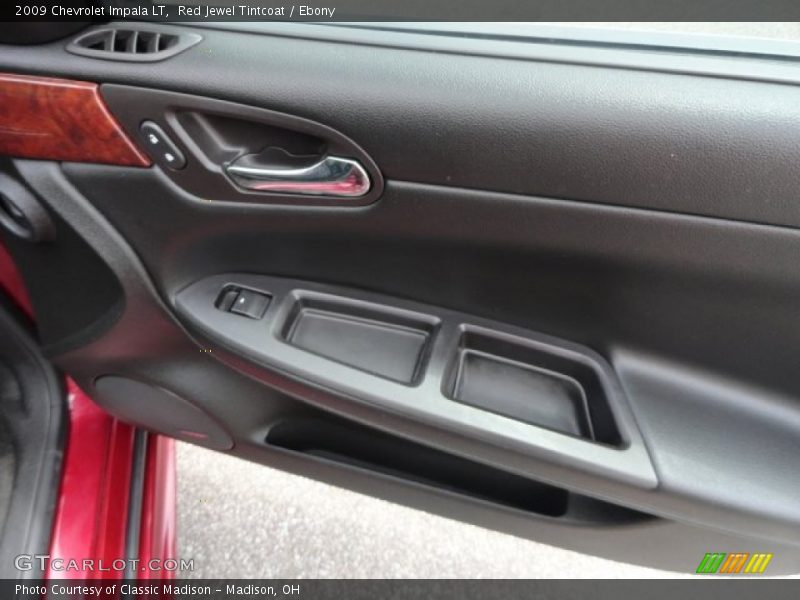 Red Jewel Tintcoat / Ebony 2009 Chevrolet Impala LT