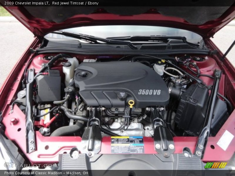 Red Jewel Tintcoat / Ebony 2009 Chevrolet Impala LT
