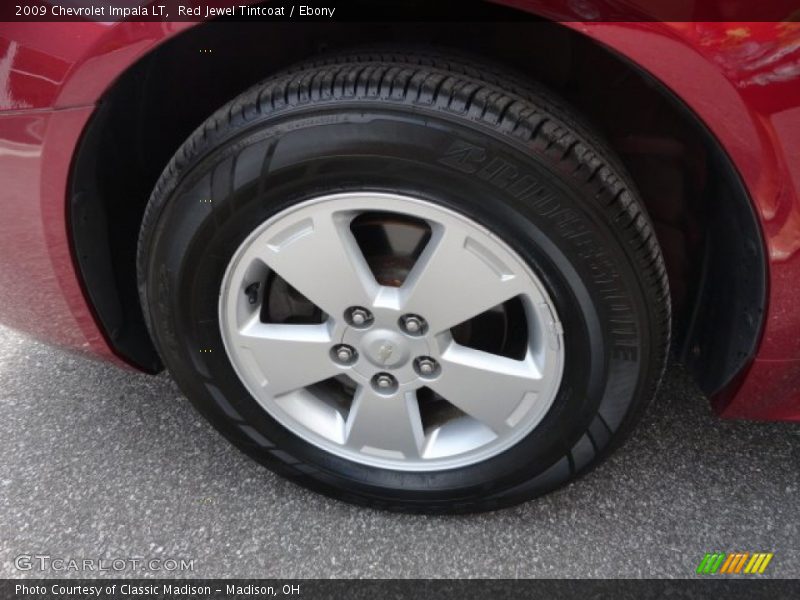 Red Jewel Tintcoat / Ebony 2009 Chevrolet Impala LT