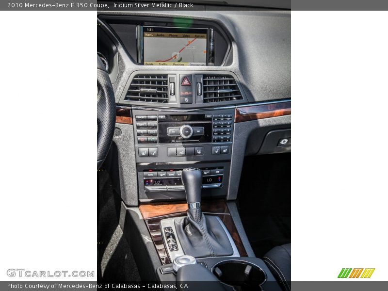 Iridium Silver Metallic / Black 2010 Mercedes-Benz E 350 Coupe