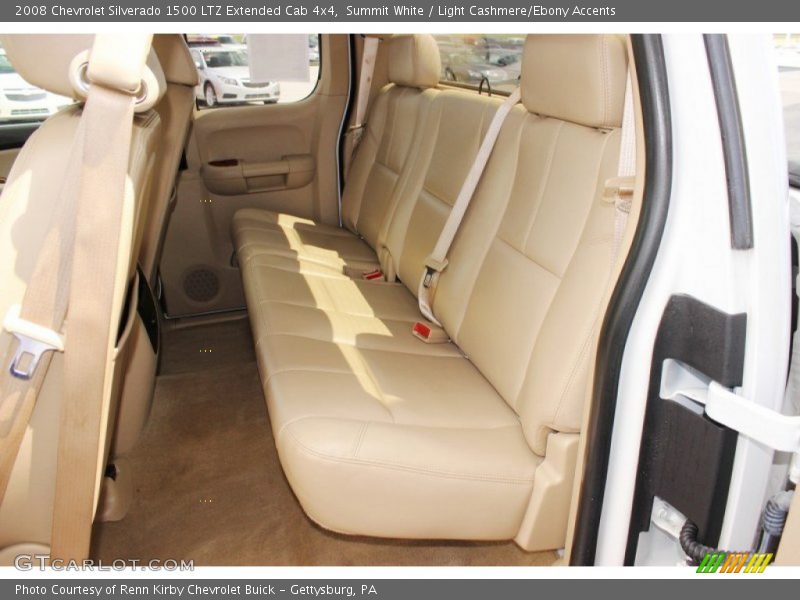 Rear Seat of 2008 Silverado 1500 LTZ Extended Cab 4x4