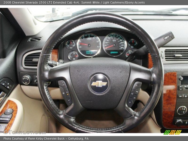  2008 Silverado 1500 LTZ Extended Cab 4x4 Steering Wheel